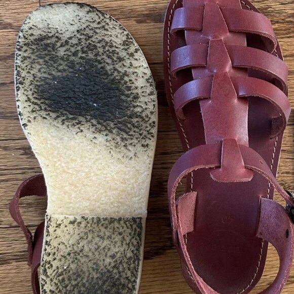 Duckfeet Ringkøbing Sandals - Bordo 40 - Picture 3 of 4